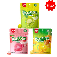 Peelerz - Peelable Gummy Mix Flavor - 6oz/bag