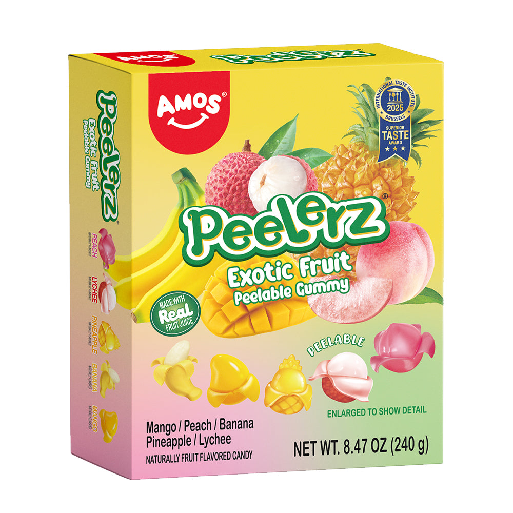 Peelerz - Peelable Gummy 5 Mix Flavor - 240g box