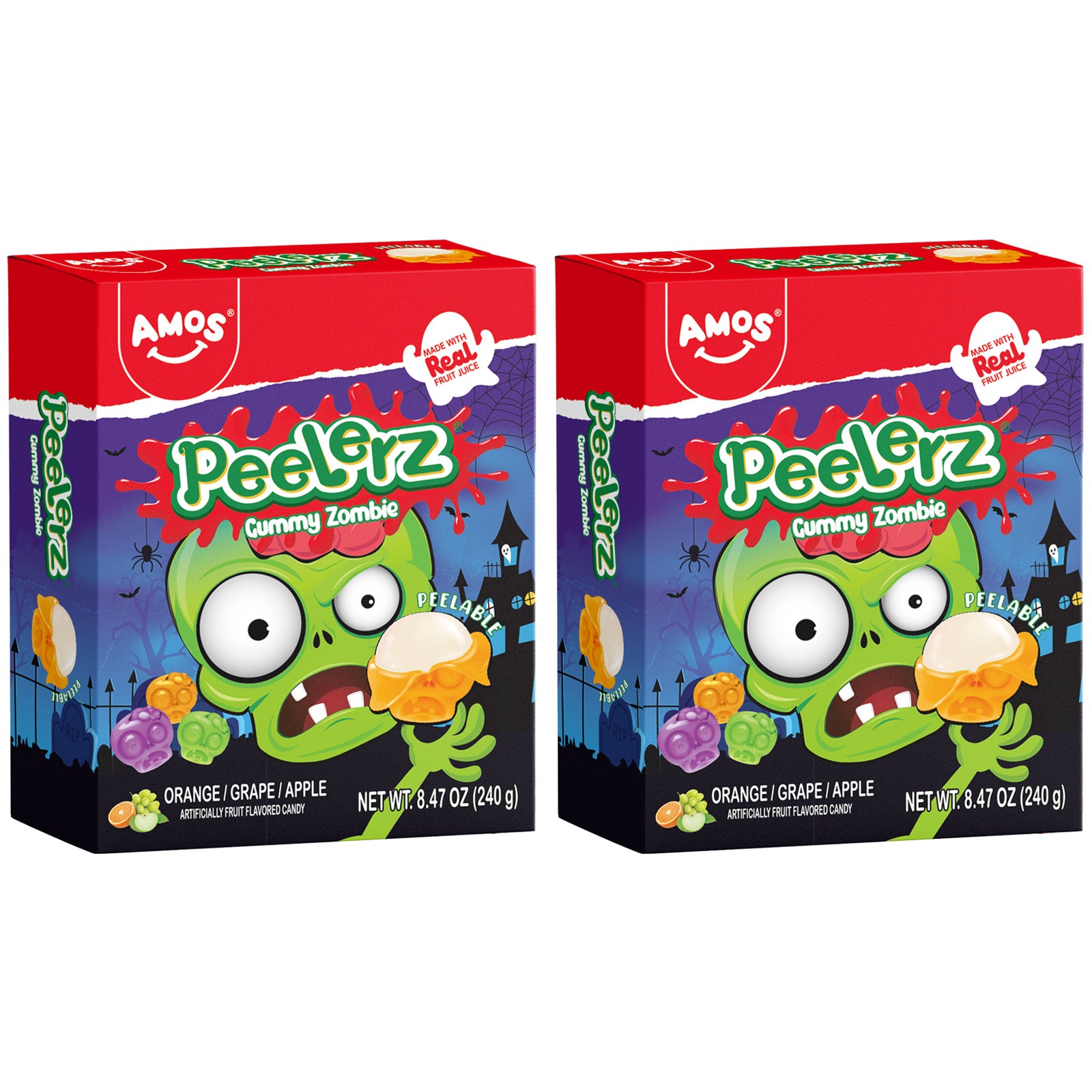 Peelerz - Peelable Gummy Zombie - 240g