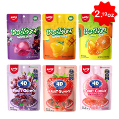 Peelerz - Peelable Gummy（Mix Flavor-5 bags）- 62g/bag