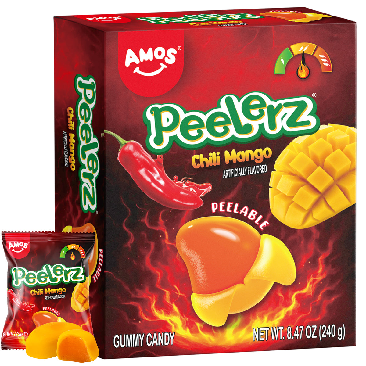 Peelerz - Peelable Chili Mango Gummy Box - 8.47oz