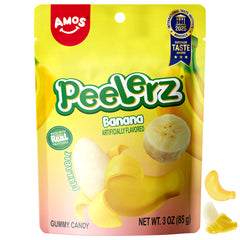Peelerz - Bonbons pelables (nouveau mélange de saveurs - litchi + ananas + mangue) - 608 g 
