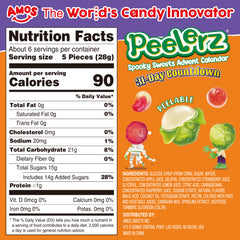 Peelerz - Peelable Gummy Countdown Calendar - 6oz