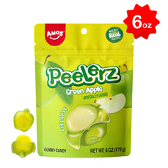 Peelerz - Peelable Gummy Green Apple Flavor - 6oz