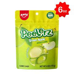 Peelerz - Peelable Gummy Green Apple Flavor - 6oz