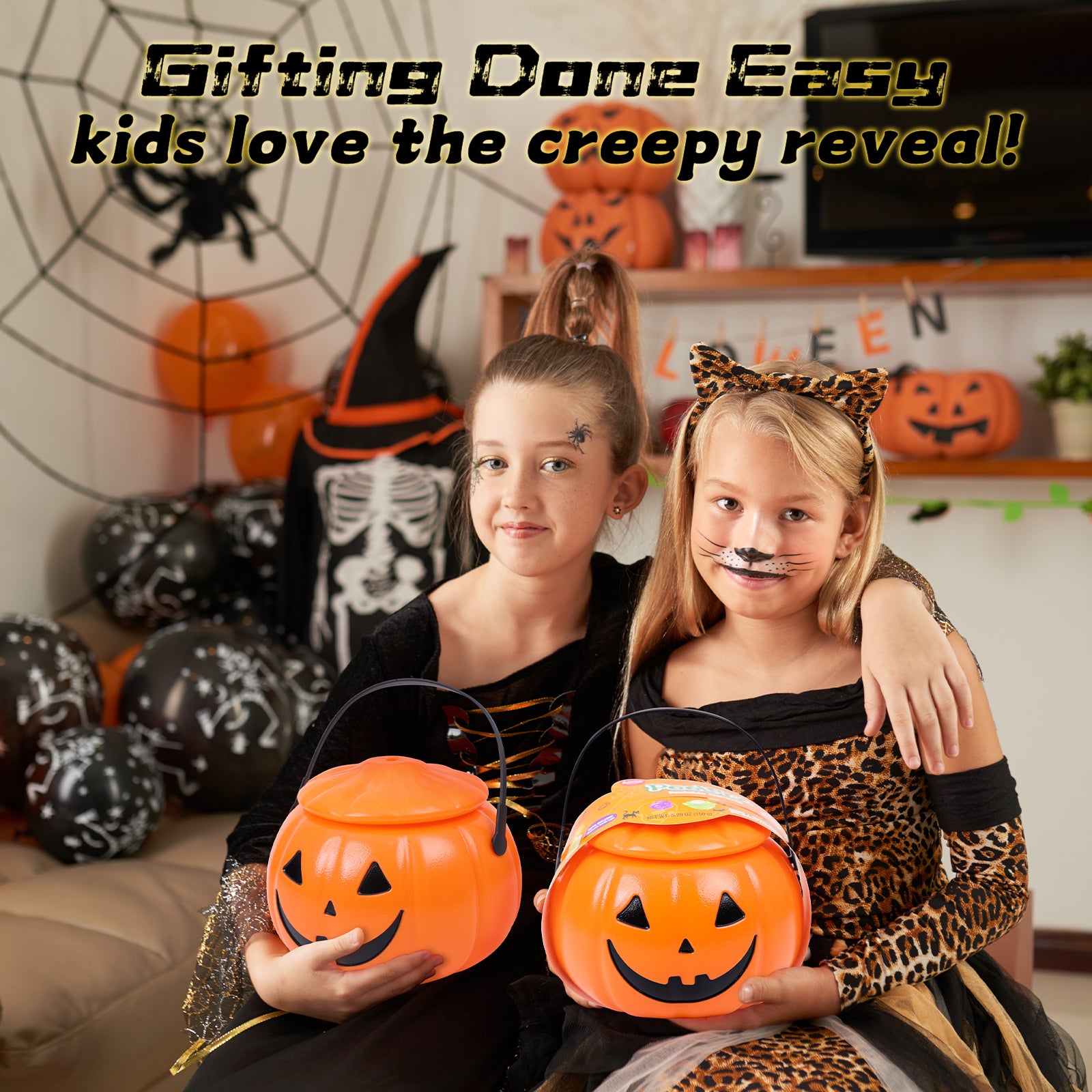 Peelerz - Peelable Gummy Jack-o'-lantern - Pumpkin Decoration