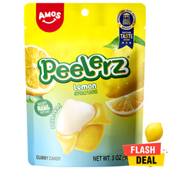 Peelerz - Bonbons pelables (nouveau mélange de saveurs - litchi + ananas + mangue) - 608 g 