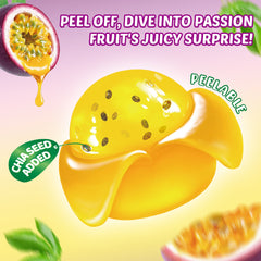 Peelerz - Peelable Gummy Passion Fruit Flavor - 3oz