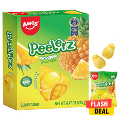 Peelerz - Peelable Gummy Pineapple Flavor - 240g