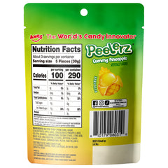 Peelerz - Bonbons pelables (nouveau mélange de saveurs - litchi + ananas + mangue) - 608 g 