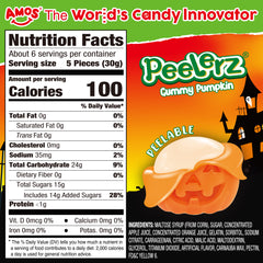 Peelerz - Peelable Gummy Pumpkin Flavor