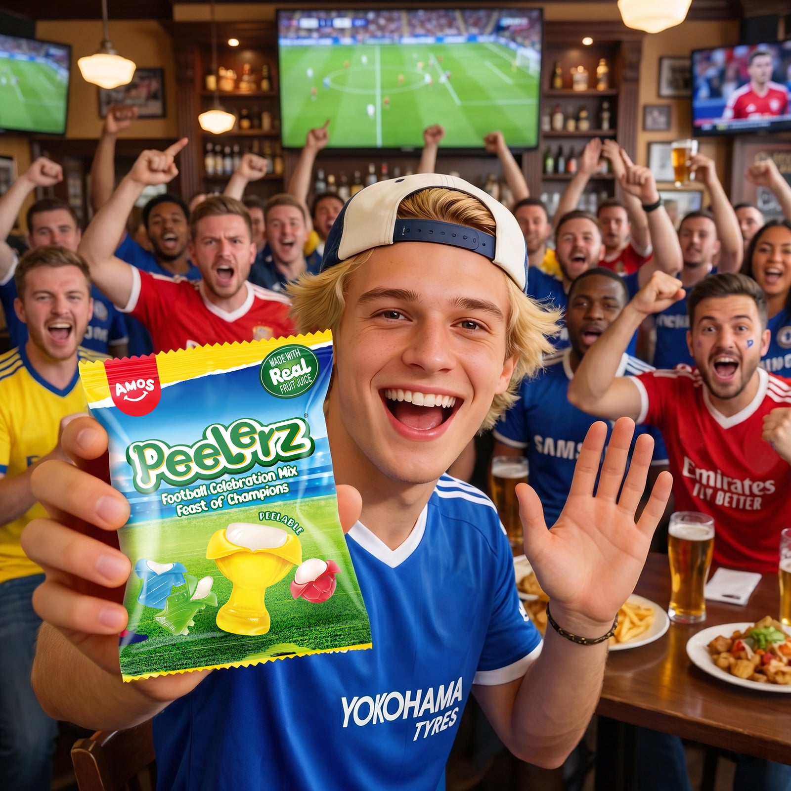 Peelerz - Soccer Peelable Gummy - 8.47oz – Amos Sweets