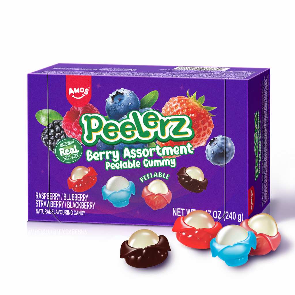 Peelerz - Peelable Gummy Berry Mix Flavor - 8.47oz/box