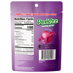 Peelerz - Bonbons pelables (nouveau mélange de saveurs - litchi + ananas + mangue) - 608 g 