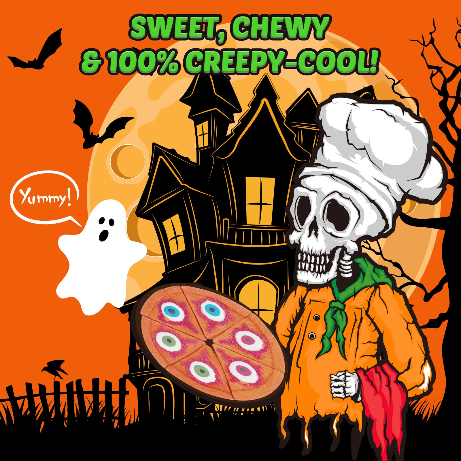 Marshmallow - Halloween Pizza - 180g