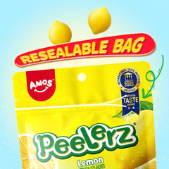 Peelerz - Peelable Gummy Lemon Flavor - 6oz