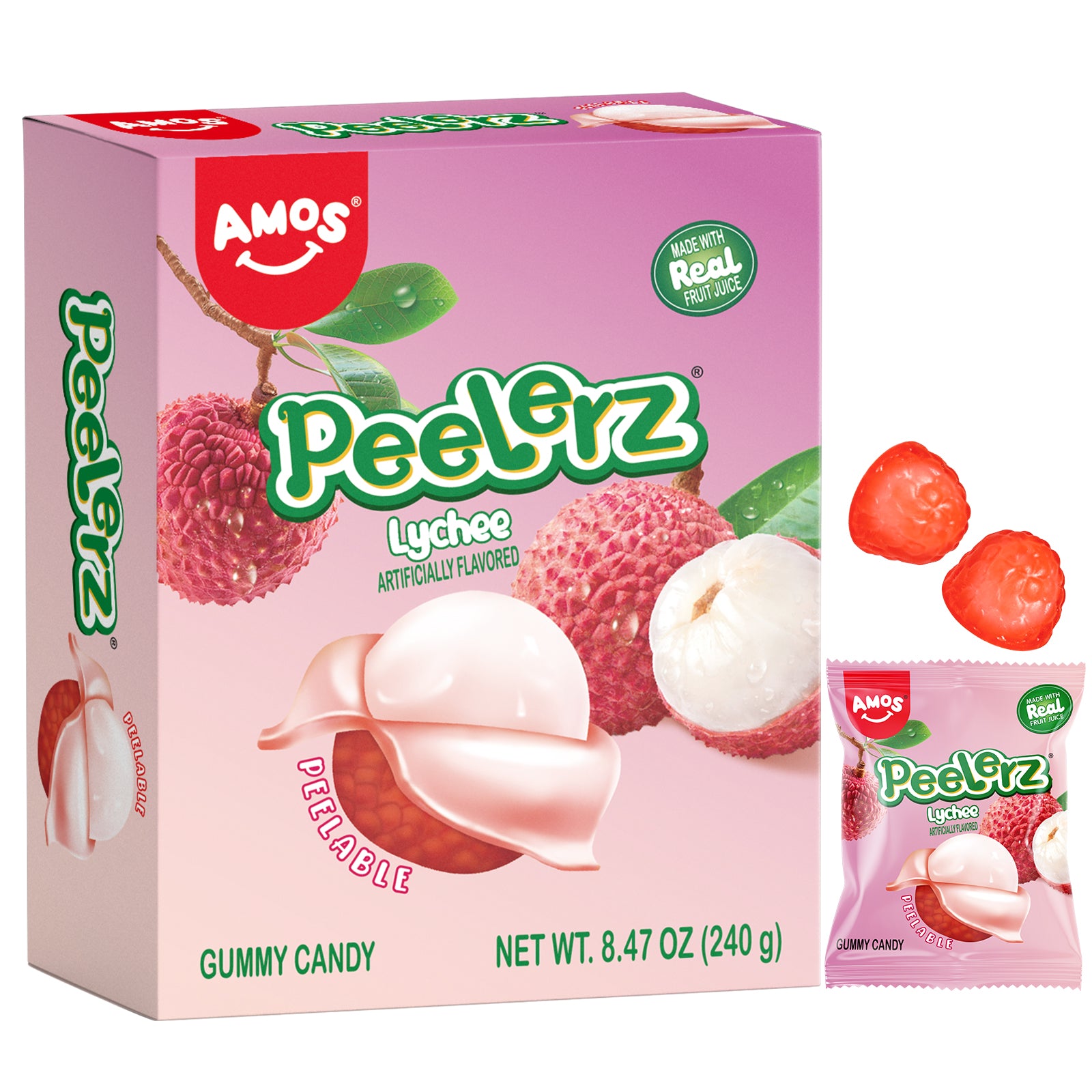 Peelerz - Bonbons pelables en gros - 62g/sac