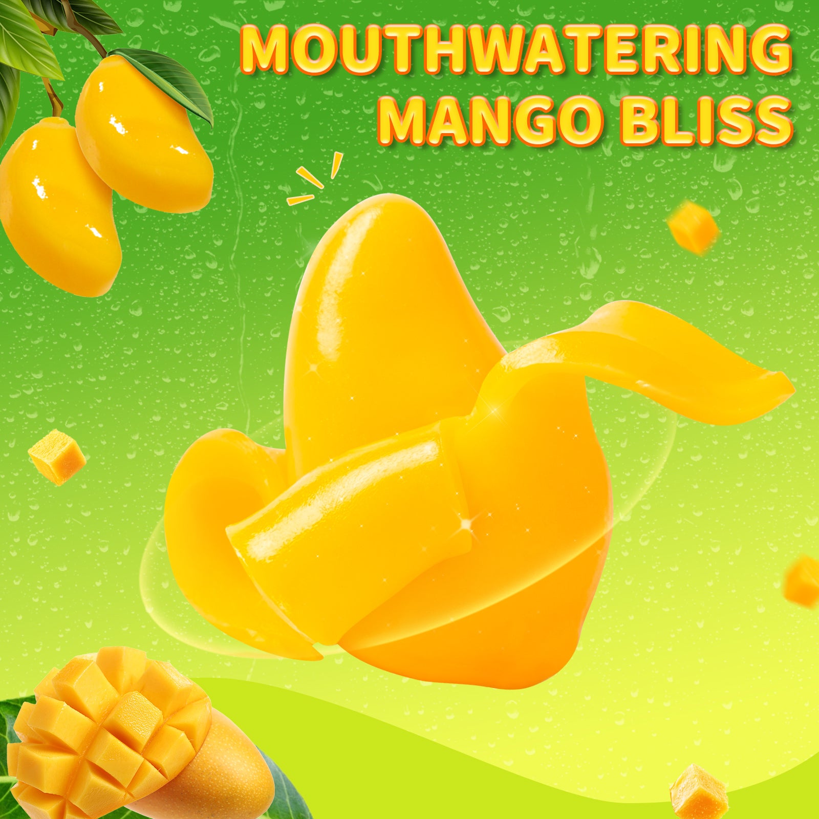 Peelerz - Peelable Gummy Mango Flavor - 6oz
