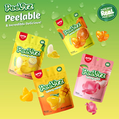Peelerz - Peelable Gummy (Mix Flavor-4 bags) - 62g/bag