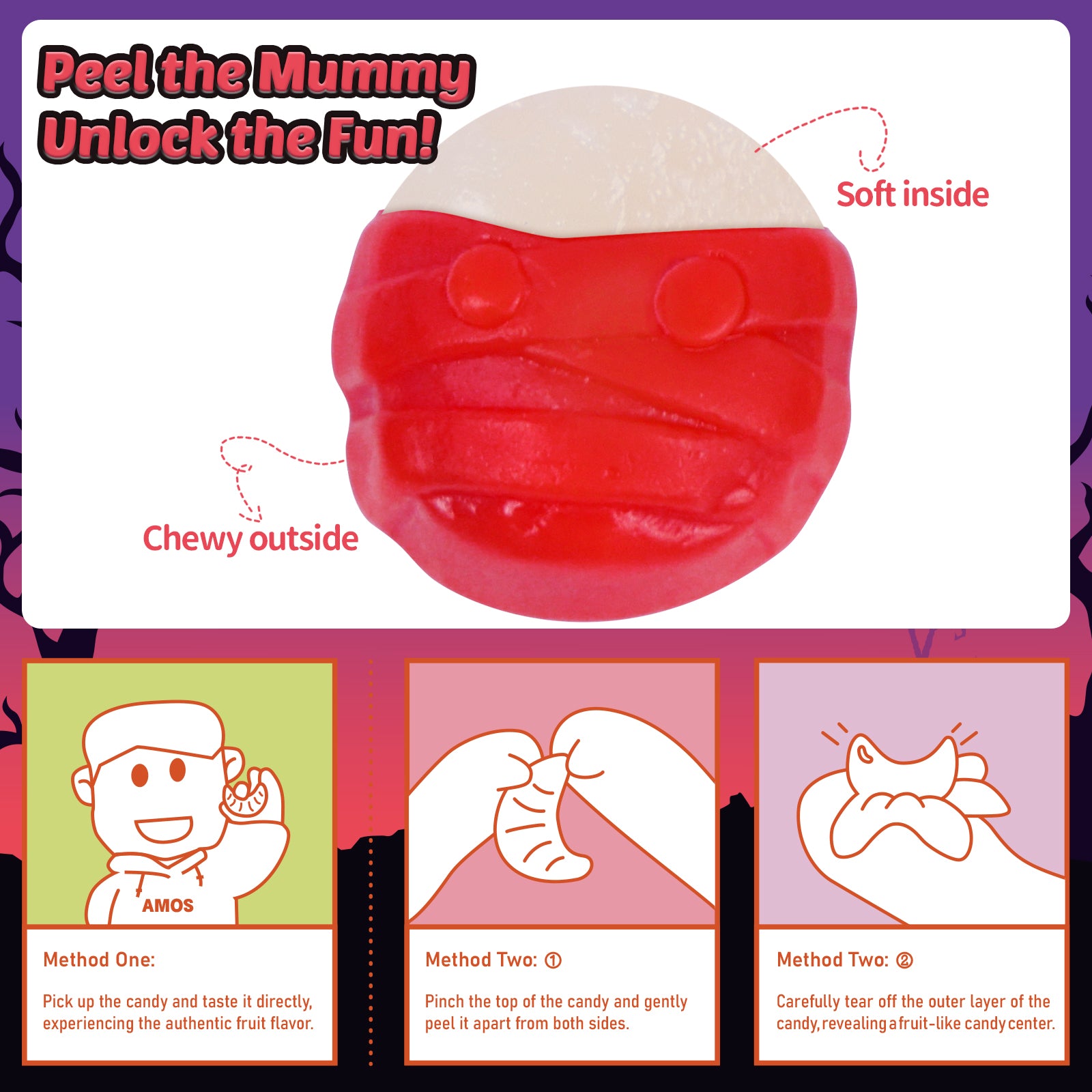 Peelerz - Peelable Gummy Mummy - 240g