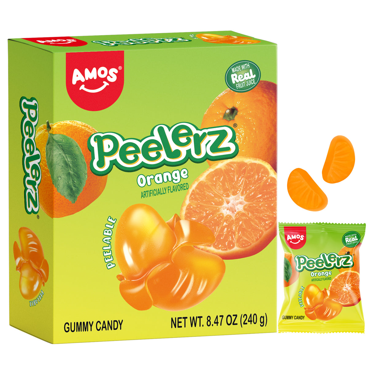 Peelerz - Peelable Gummy Orange Flavor