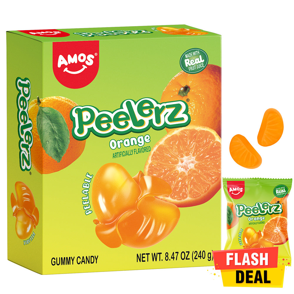 Peelerz - Peelable Gummy Orange Flavor - 240g