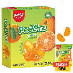 Peelerz - Peelable Gummy Orange Flavor - 240g
