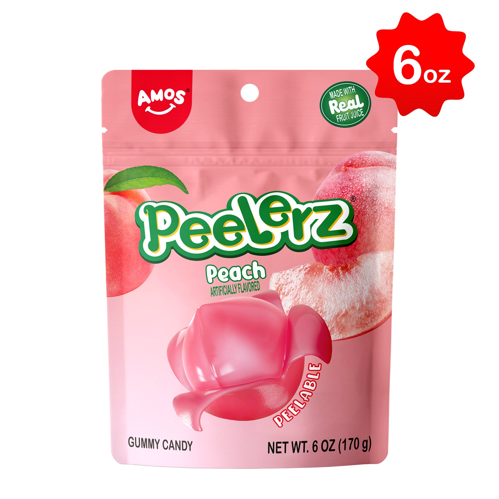 Peelerz - Bonbons pelables (nouveau mélange de saveurs - litchi + ananas + mangue) - 608 g 