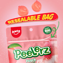 Peelerz - Peelable Gummy Peach Flavor - 6oz