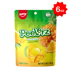 Peelerz - Bonbons pelables (nouveau mélange de saveurs - litchi + ananas + mangue) - 608 g 