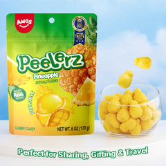 Peelerz - Peelable Gummy Pineapple Flavor - 6oz