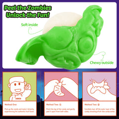 Peelerz - Peelable Gummy Zombie - 240g