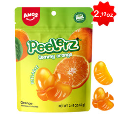Peelerz - Peelable Orange Gummy - 62g/bag