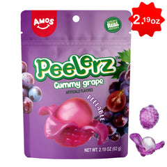 Peelerz Gummy - Peelable Grape Gummy - 62g/bag