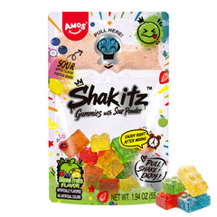 Shakitz - 4D Gummy with Sour Powder - Blocks Gummy