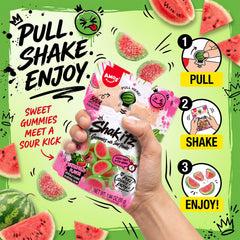 Shakitz - Gummy with Sour Powder - Peelerz Watermelon Gummy