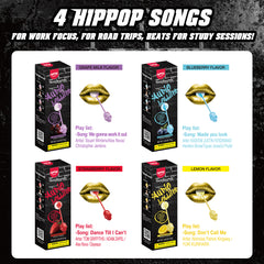 TastySounds - Hip Hop Music Lollipop 4 Flavor-Mix -Free shipping