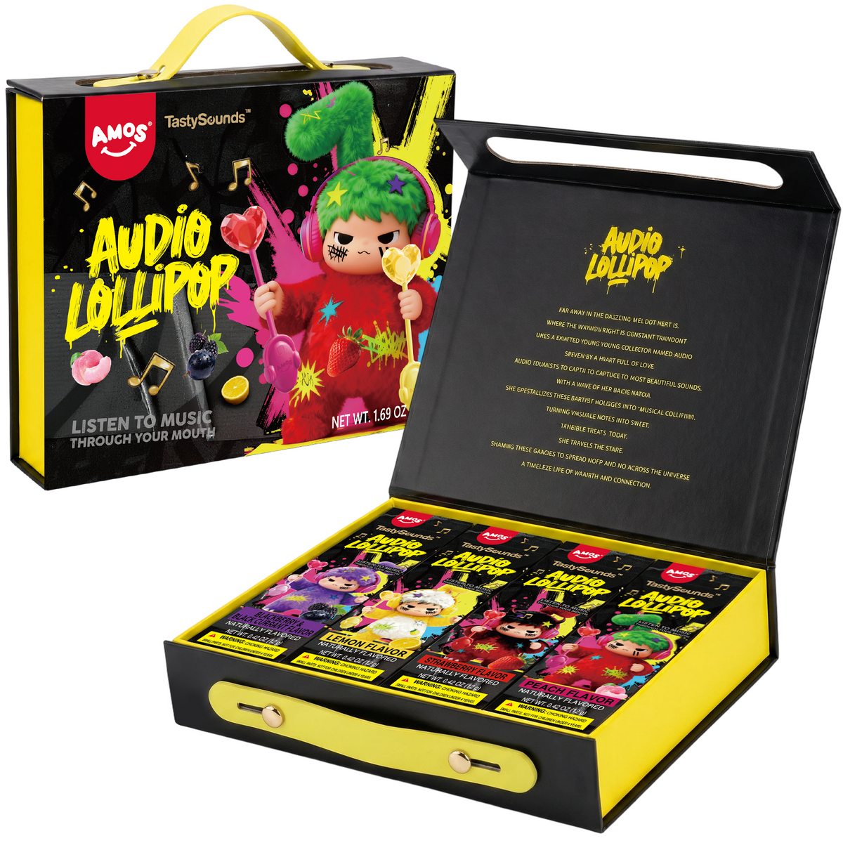 TastySounds - Audio Music Lollipop 4 Flavor-Mix