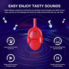 TastySounds - Music Lollipop Strawberry Flavor