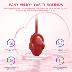 TastySounds - Music Lollipop Watermelon Flavor