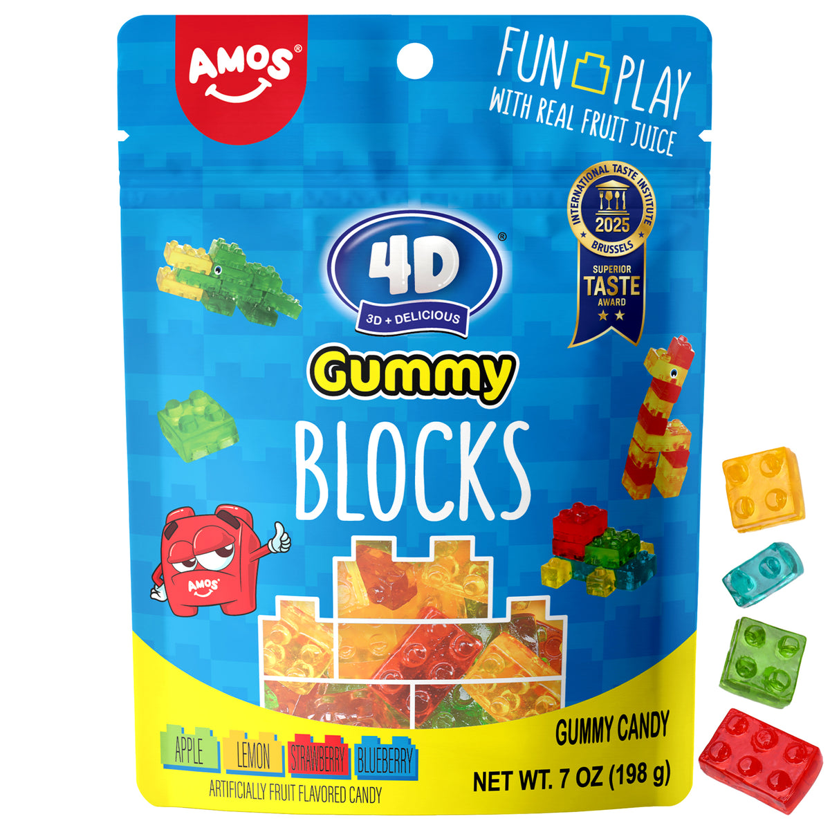 4D - Gummy Block - 198g